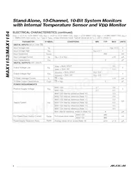 MAX1153BEUE+T Datasheet Page 4