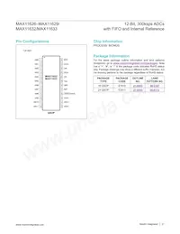 MAX11627EEE/V+數據表 頁面 21