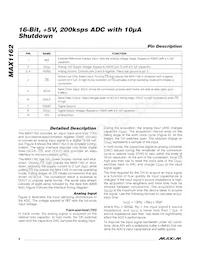 MAX1162AEUB+T Datasheet Pagina 8