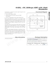 MAX1162AEUB+T Datasheet Page 17