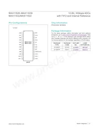 MAX11633EEG+T Datasheet Page 21