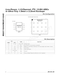 MAX11645EWC+T Datasheet Page 8