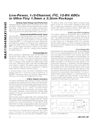 MAX11645EWC+T Datasheet Page 12