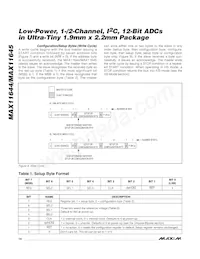 MAX11645EWC+T Datasheet Page 14