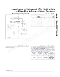 MAX11645EWC+T Datasheet Pagina 21