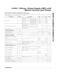 MAX1174BCUP+T Datasheet Page 3