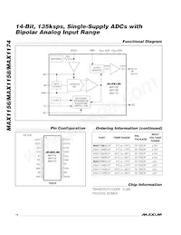 MAX1174BCUP+T Datasheet Page 14