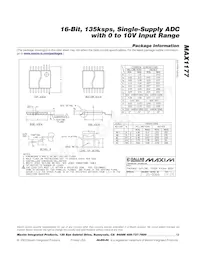 MAX1177CEUP+T Datasheet Page 13