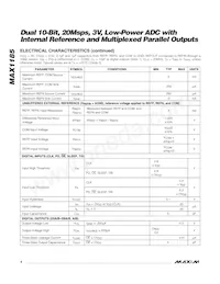 MAX1185ECM/V+T Datasheet Page 4