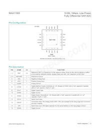 MAX11900GTP+T Datasheet Page 12