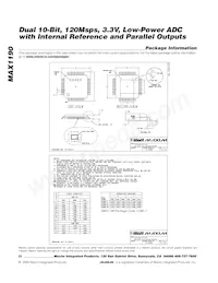 MAX1190ECM+TD Datasheet Page 22