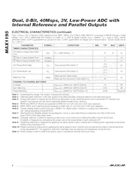 MAX1195ECM+D Datasheet Page 6