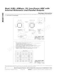 MAX1195ECM+D Datasheet Page 22