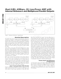 MAX1196ECM+D Datasheet Page 12