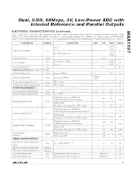 MAX1197ECM+D Datasheet Page 5