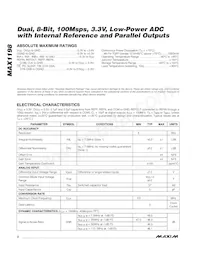 MAX1198ECM+TDG05 Datasheet Page 2