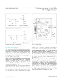 MAX1203BEAP Datasheet Page 9