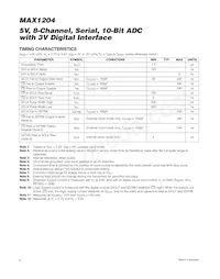 MAX1204ACAP+T Datasheet Page 6