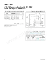 MAX1204ACAP+T Datasheet Page 22