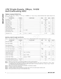 MAX1205EMH+ Datasheet Page 4