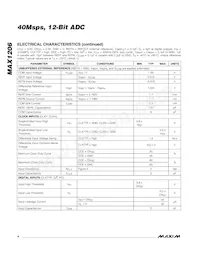 MAX1206ETL+ Datasheet Pagina 4