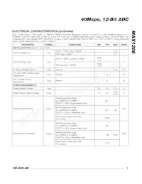 MAX1206ETL+ Datasheet Page 5