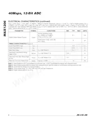 MAX1206ETL+ Datasheet Page 6