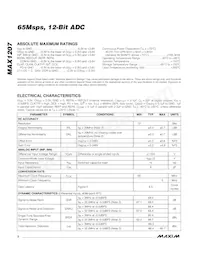 MAX1207ETL+ Datenblatt Seite 2