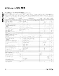 MAX1207ETL+ Datasheet Page 4