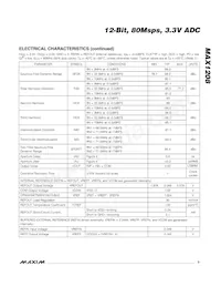 MAX1208ETL+T Datasheet Pagina 3