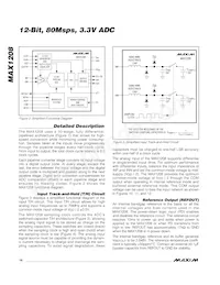 MAX1208ETL+T數據表 頁面 14