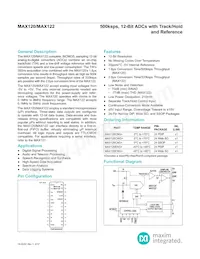 MAX120CWG+T Datenblatt Cover