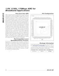 MAX1213EGK+D Datenblatt Seite 18