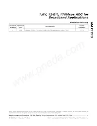 MAX1213EGK+D Datasheet Page 19