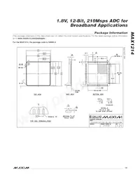 MAX1214EGK+TD Datenblatt Seite 19