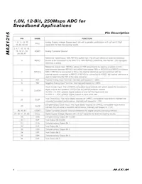MAX1215EGK+TD Datasheet Page 8