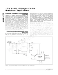 MAX1215EGK+TD Datasheet Page 14