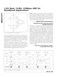 MAX1217ECQ+TD Datasheet Page 14