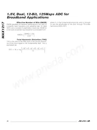 MAX1217ECQ+TD Datasheet Page 20