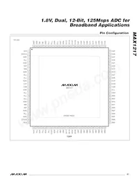 MAX1217ECQ+TD Datasheet Page 21