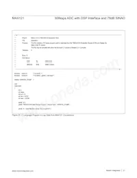 MAX121CWE Datasheet Page 21