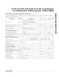MAX1236EUA+CHV Datasheet Page 3
