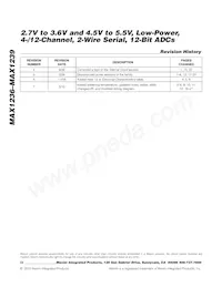 MAX1236EUA+CHV Datasheet Page 22