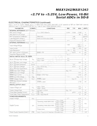 MAX1242BESA/V+T Datasheet Page 3