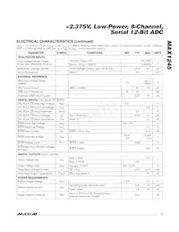 MAX1245BCAP+T數據表 頁面 3