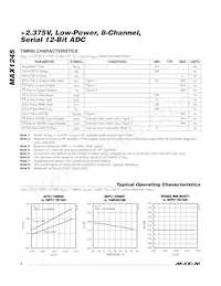 MAX1245BCAP+T Datasheet Pagina 4
