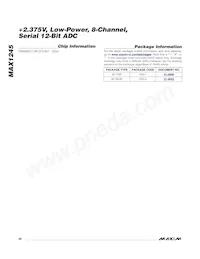 MAX1245BCAP+T Datasheet Page 20