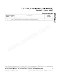 MAX1245BCAP+T Datasheet Page 21