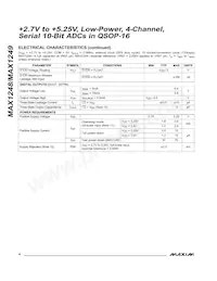 MAX1248ACEE+T Datasheet Page 4
