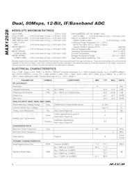 MAX12528ETK+TD Datasheet Pagina 2